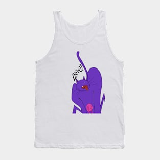 ULTRAVIOLET VERY CRAZY CAT Tank Top